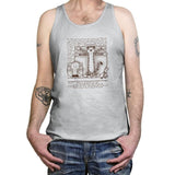 Virtruvian Buddies Exclusive - Tanktop Tanktop RIPT Apparel X-Small / Silver