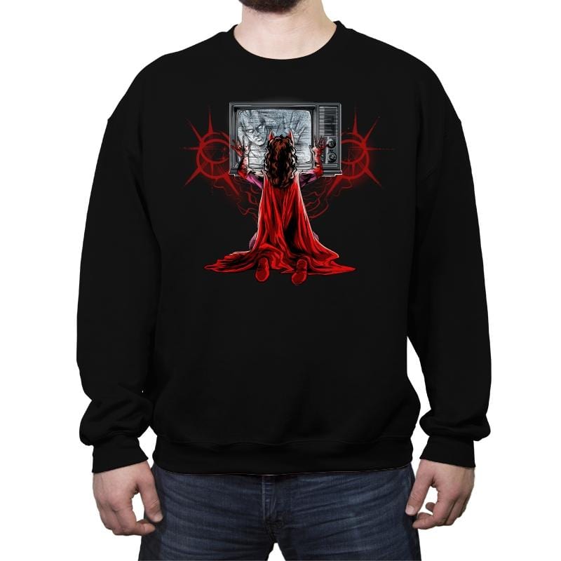 Visiongeist - Crew Neck Sweatshirt Crew Neck Sweatshirt RIPT Apparel Small / Black