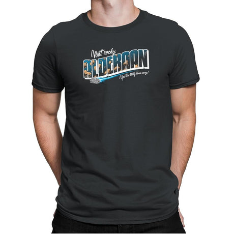 Visit Alderaan Exclusive - Mens Premium T-Shirts RIPT Apparel Small / Heavy Metal