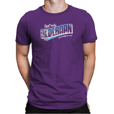 Visit Alderaan Exclusive - Mens Premium T-Shirts RIPT Apparel Small / Purple Rush