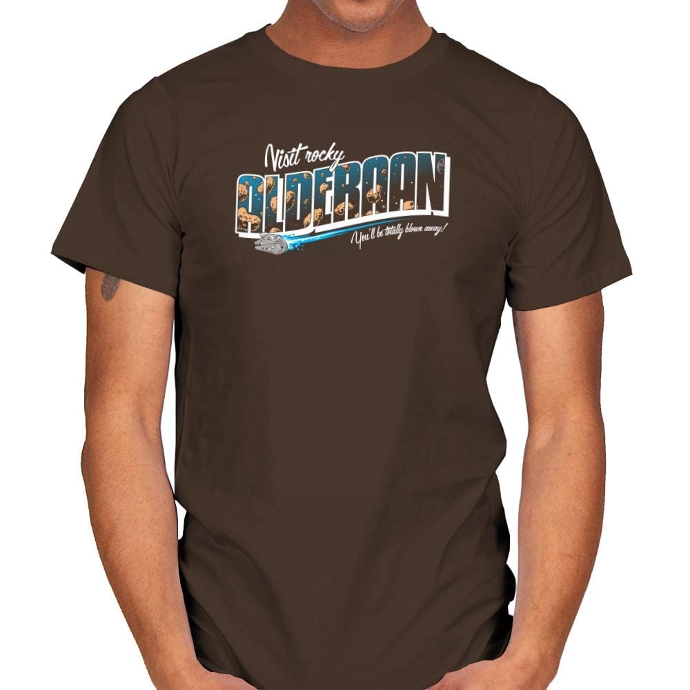 Visit Alderaan Exclusive - Mens T-Shirts RIPT Apparel Small / Dark Chocolate