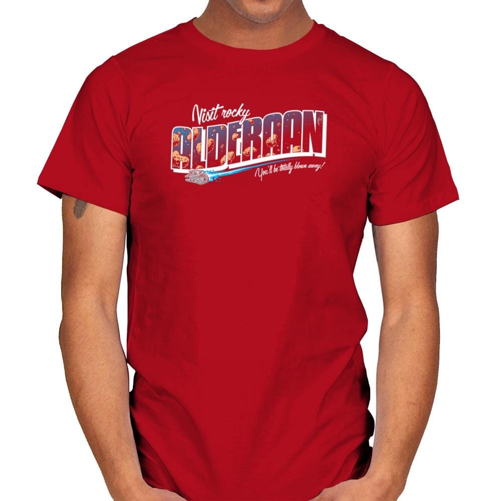 Visit Alderaan Exclusive - Mens T-Shirts RIPT Apparel Small / Red