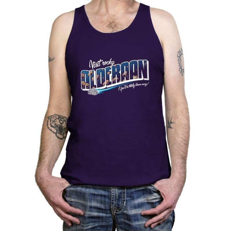 Visit Alderaan Exclusive - Tanktop Tanktop RIPT Apparel X-Small / Team Purple