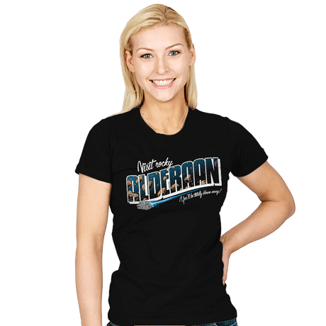 Visit Alderaan - Womens T-Shirts RIPT Apparel
