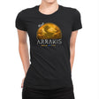 Visit Arrakis - Womens Premium T-Shirts RIPT Apparel Small / Black