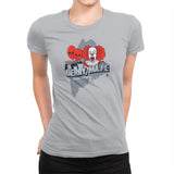 Visit Derry Maine Exclusive - Womens Premium T-Shirts RIPT Apparel Small / Silver
