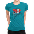 Visit Derry Maine Exclusive - Womens Premium T-Shirts RIPT Apparel Small / Turquoise