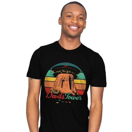 Visit Devils Tower - Mens T-Shirts RIPT Apparel