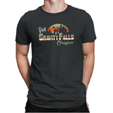 Visit Falls - Mens Premium T-Shirts RIPT Apparel Small / Heavy Metal