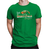Visit Falls - Mens Premium T-Shirts RIPT Apparel Small / Kelly