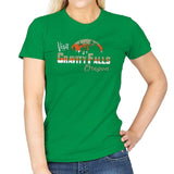 Visit Falls - Womens T-Shirts RIPT Apparel Small / Irish Green