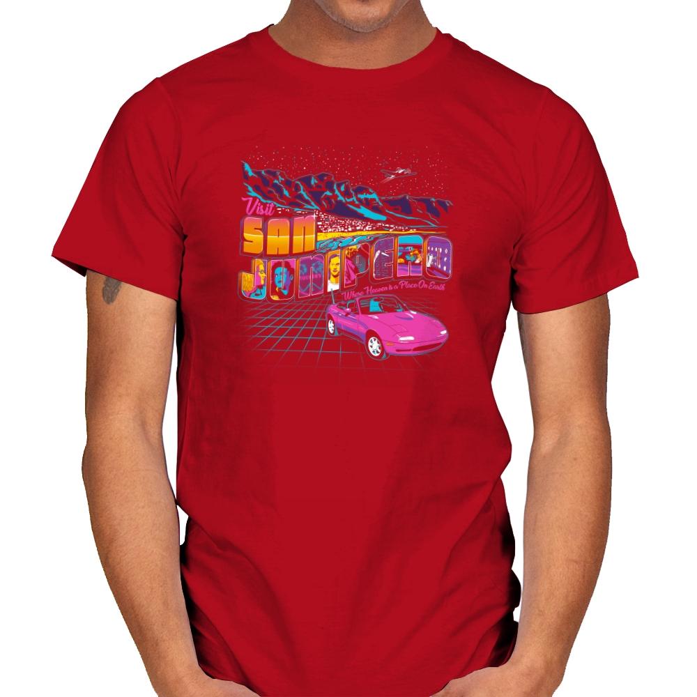 Visit Heaven Exclusive - Mens T-Shirts RIPT Apparel Small / Red