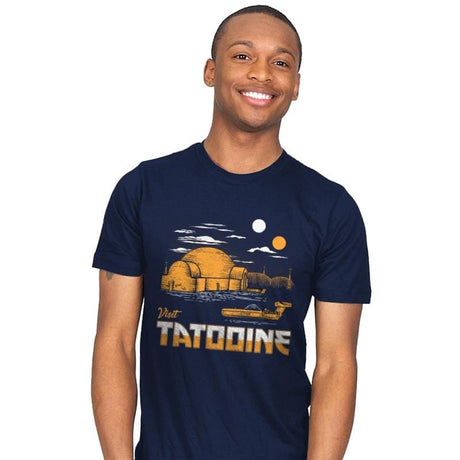 Visit Home - Mens T-Shirts RIPT Apparel Small / Navy