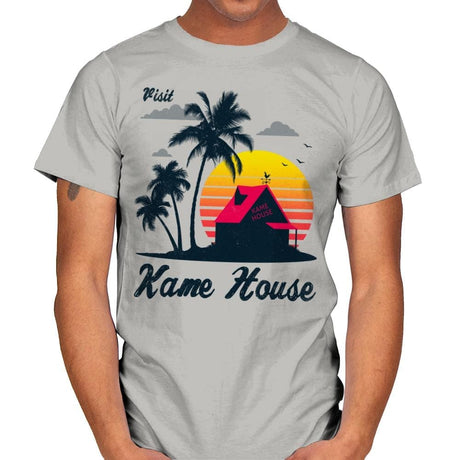 Visit Kame-House - Mens T-Shirts RIPT Apparel Small / Ice Grey