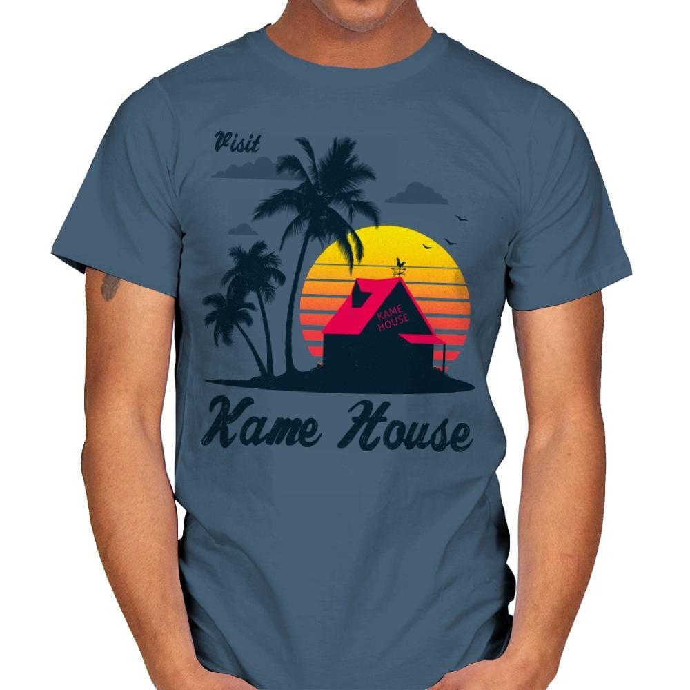 Visit Kame-House - Mens T-Shirts RIPT Apparel Small / Indigo Blue