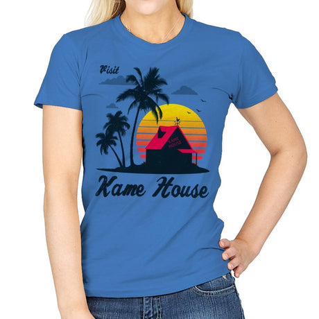 Visit Kame-House - Womens T-Shirts RIPT Apparel Small / Iris
