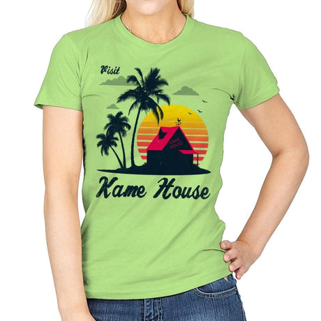 Visit Kame-House - Womens T-Shirts RIPT Apparel Small / Mint Green