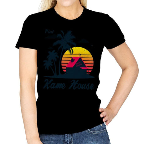 Visit Kame-House - Womens T-Shirts RIPT Apparel Small / Navy
