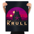 Visit Krull  - Prints Posters RIPT Apparel 18x24 / Black
