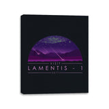 Visit Lamentis-1 - Canvas Wraps Canvas Wraps RIPT Apparel 11x14 / Black