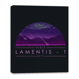 Visit Lamentis-1 - Canvas Wraps Canvas Wraps RIPT Apparel 16x20 / Black