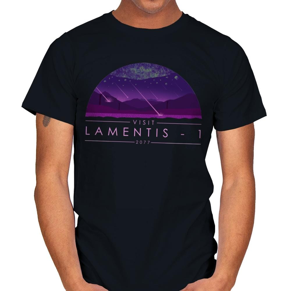 Visit Lamentis-1 - Mens T-Shirts RIPT Apparel Small / Black