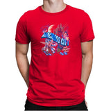 Visit Macross City Exclusive - Mens Premium T-Shirts RIPT Apparel Small / Red