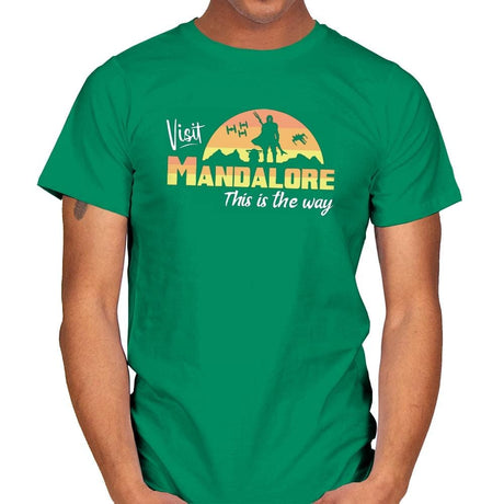 Visit Mandalore - Mens T-Shirts RIPT Apparel Small / Kelly