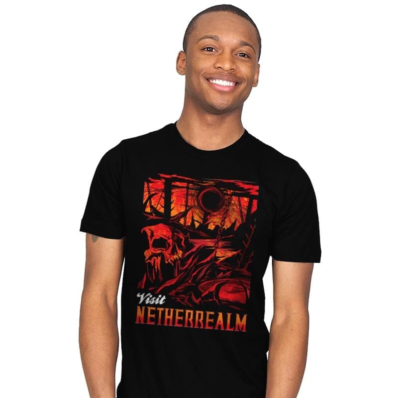 Visit Netherrealm - Mens T-Shirts RIPT Apparel