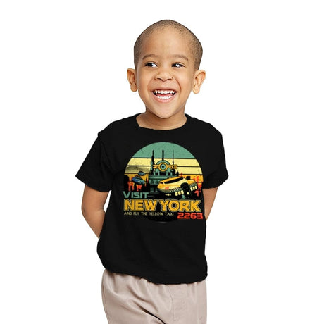Visit New York 2263 - Youth T-Shirts RIPT Apparel X-small / Black
