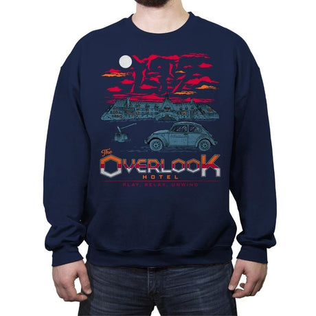Visit Overlook - Crew Neck Sweatshirt Crew Neck Sweatshirt RIPT Apparel