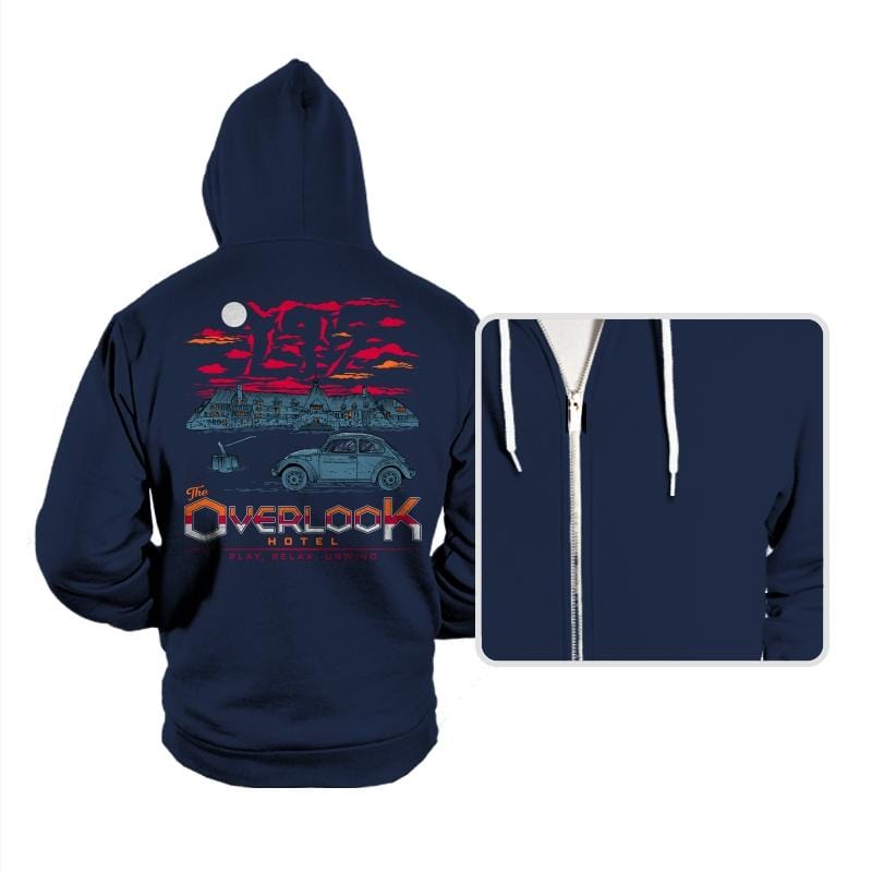 Visit Overlook - Hoodies Hoodies RIPT Apparel Small / Navy