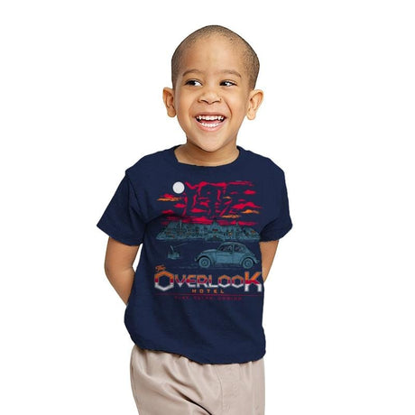 Visit Overlook - Youth T-Shirts RIPT Apparel X-small / Navy