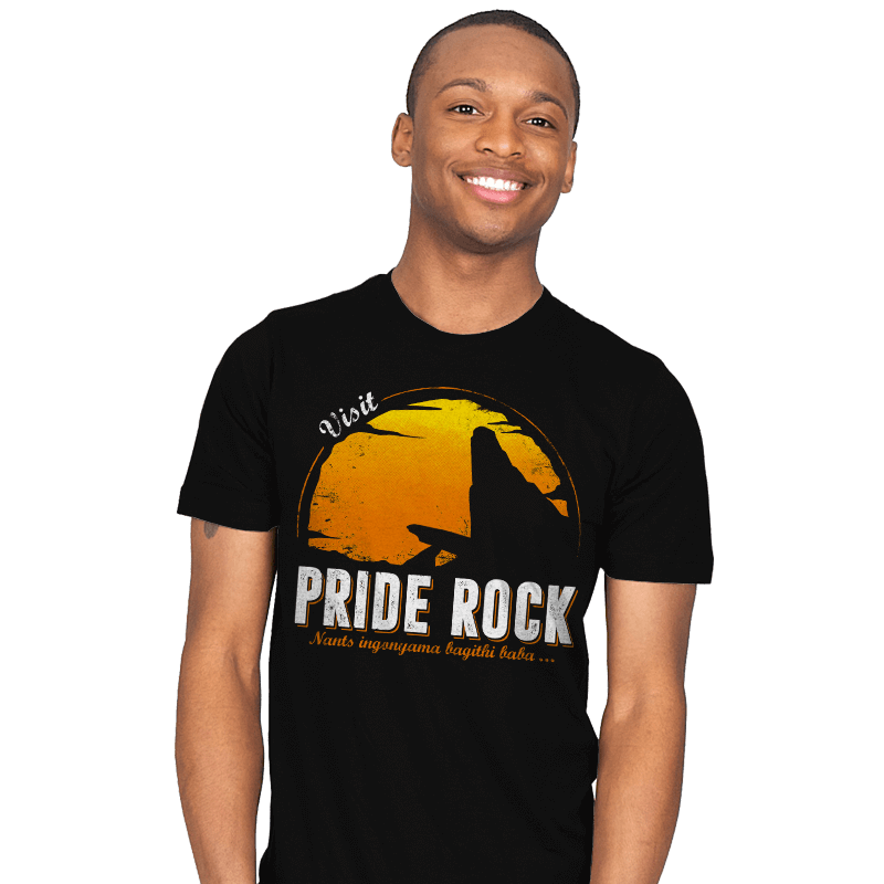 Visit Pride Rock - Mens T-Shirts RIPT Apparel