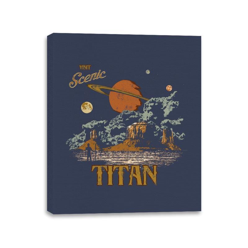 Visit Scenic Titan - Canvas Wraps Canvas Wraps RIPT Apparel 11x14 / Navy