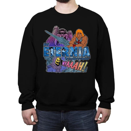 Visit the Masters - Crew Neck Sweatshirt Crew Neck Sweatshirt RIPT Apparel Small / Black