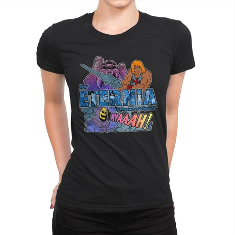 Visit the Masters - Womens Premium T-Shirts RIPT Apparel Small / Black