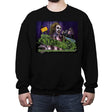 Visit the Neitherworld - Crew Neck Sweatshirt Crew Neck Sweatshirt RIPT Apparel Small / Black
