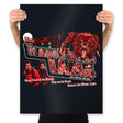 Visit the Slaughtered Lamb - Prints Posters RIPT Apparel 18x24 / Black