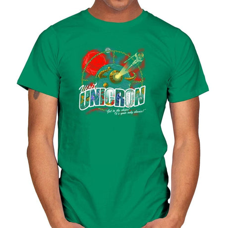 Visit Unicron Exclusive - Mens T-Shirts RIPT Apparel Small / Kelly Green