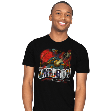 Visit Unicron - Mens T-Shirts RIPT Apparel