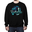 Visit Wonderland - Crew Neck Sweatshirt Crew Neck Sweatshirt RIPT Apparel Small / Black
