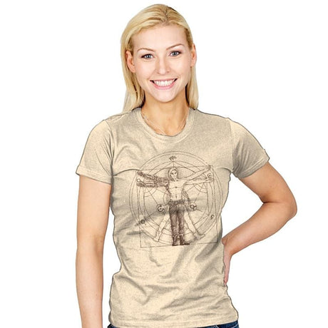Vitruvian Alchemist - Womens T-Shirts RIPT Apparel Small / Natural