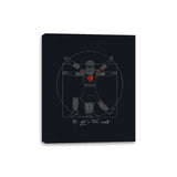 Vitruvian Black Knight - Canvas Wraps Canvas Wraps RIPT Apparel 8x10 / Black
