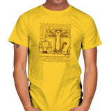 Vitruvian Buddies Exclusive - Mens T-Shirts RIPT Apparel Small / Daisy