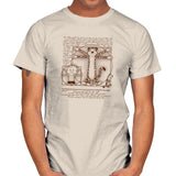 Vitruvian Buddies Exclusive - Mens T-Shirts RIPT Apparel Small / Natural