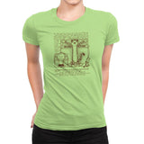 Vitruvian Buddies Exclusive - Womens Premium T-Shirts RIPT Apparel Small / Mint