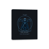 Vitruvian Helmet - Canvas Wraps Canvas Wraps RIPT Apparel 8x10 / Black