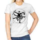Vitruvian Walks - Womens T-Shirts RIPT Apparel Small / White