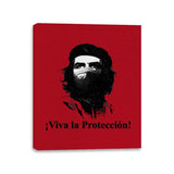 ¡Viva la Protección! - Canvas Wraps Canvas Wraps RIPT Apparel 11x14 / Red